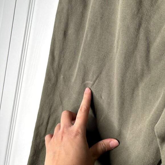 Kinly Green High Waisted Drawstring Waist Jogger Pants Women's Size Large L - Picture 10 of 12